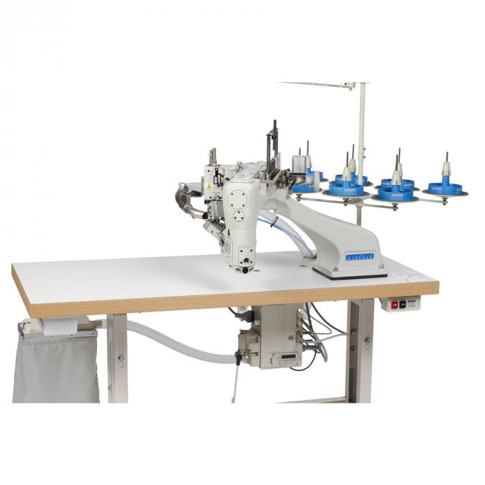 Masina de cusut cu 4 ace si 6 fire cusatura flatlock Garudan NTD-67-12M5 [6]