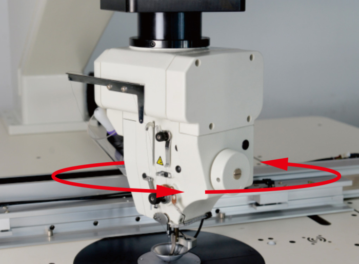 Programmable Sewing Machine with 360° Rotary Head and CO₂ Laser Cutting – ZOJE ZJ‑M7‑S900H‑SF‑V2‑LK2 [2]