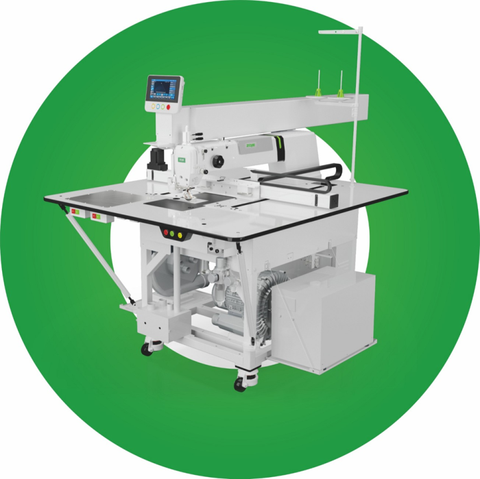 Programmable Sewing Machine ZOJE ZJ‑M3‑S500‑SF‑V3‑LK2‑X with Laser Cutting and Suction System [6]