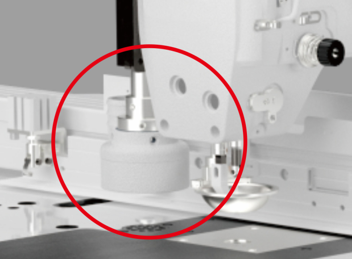 Programmable Sewing Machine ZOJE ZJ‑M3‑S500‑SF‑V3‑LK2‑X with Laser Cutting and Suction System [4]