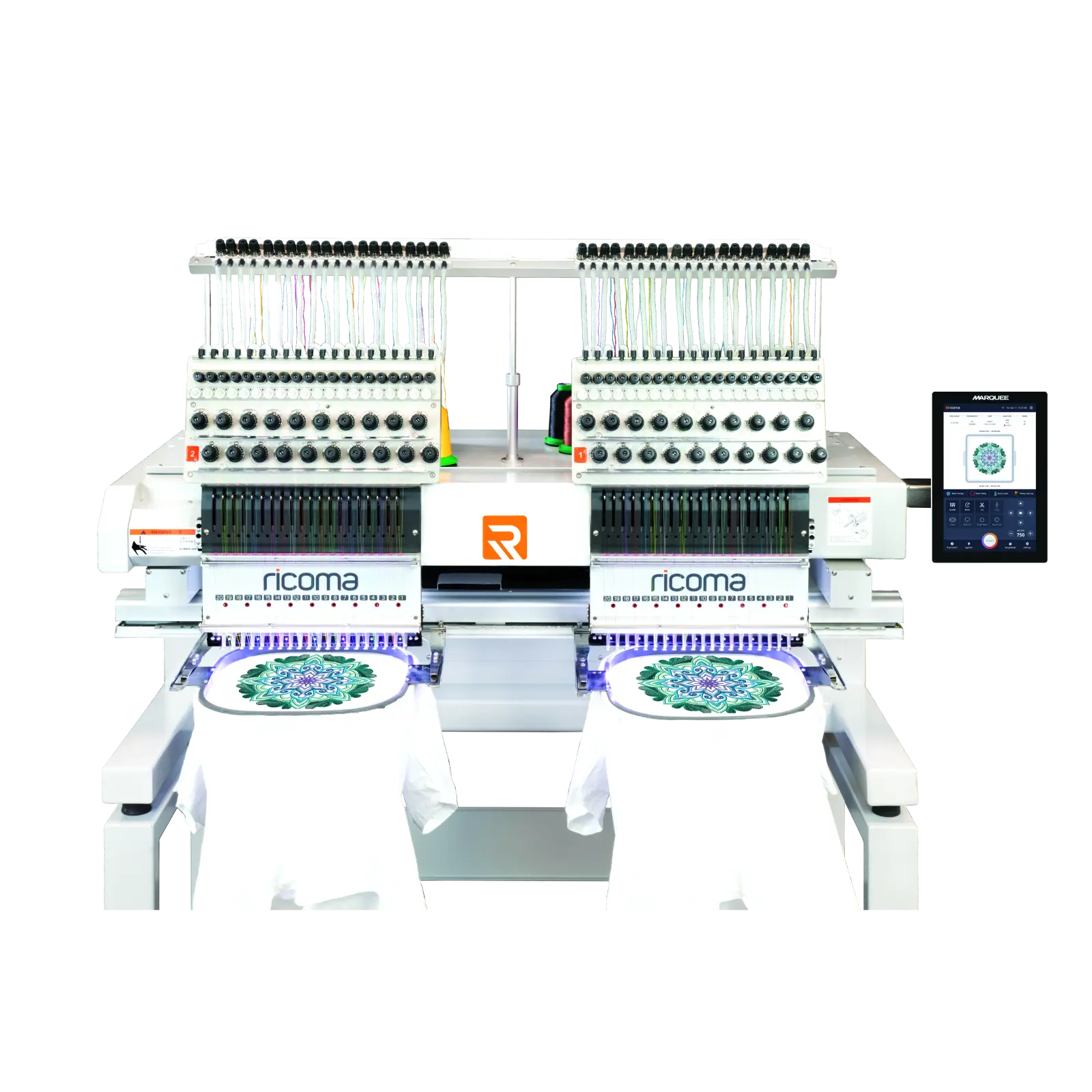Mașină industriala  de brodat cu 2 capte de lucru  Ricoma MT-2002-10S [2]