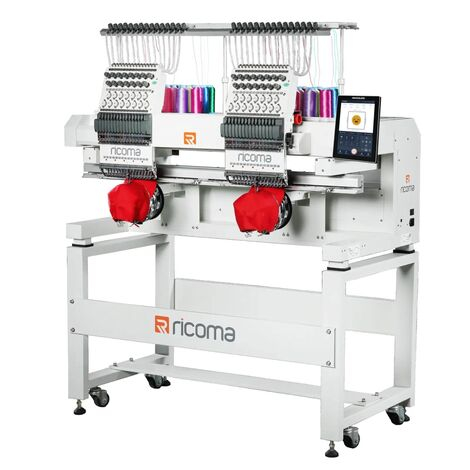 Mașină industriala  de brodat cu 2 capte de lucru  Ricoma MT-2002-10S [1]