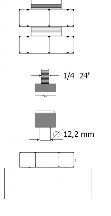 Presa cu actionare manuală cu un cap de lucru Metalmeccanica S50 [4]