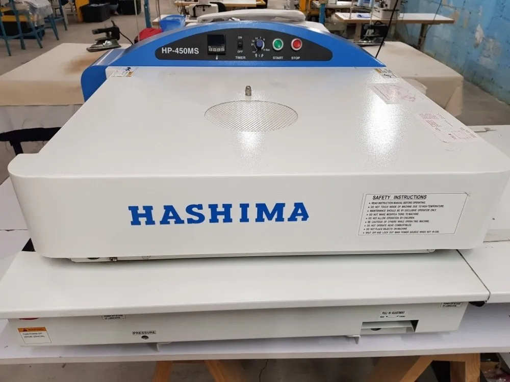 Presa de termocolat cu banda continua Hashima HP 450 MS [2]