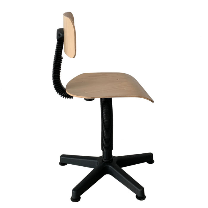 Scaun ergonomic industrial, rotativ cu inaltime reglabila pe surub All KT-2 [3]