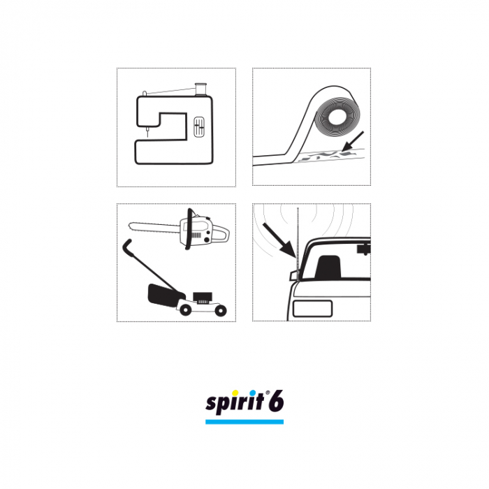 Solutie de curatare industriala Spirit 6 - Spray 400ml [2]