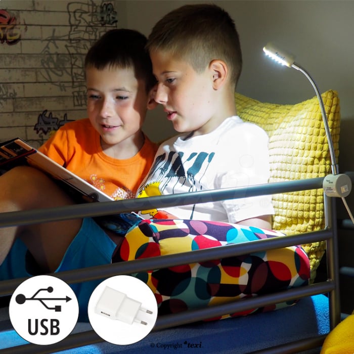 Lampa LED pentru masina de cusut industriala - 12 LED-uri, 5 V, 0,6 W, TEXI LED USB [2]