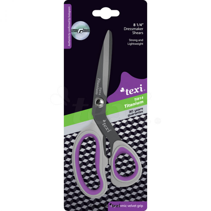 Foarfeca de croitorie profesională acoperită cu titan  8 1/4" (21 cm) TEXI TITANIUM Ti814 [3]
