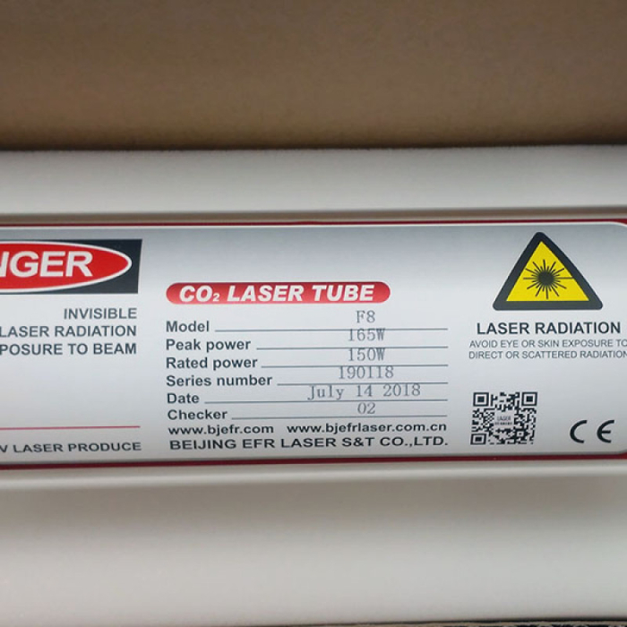 CO2 laser tube 150-165W EFR F8 [3]