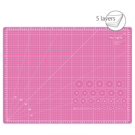 Kit taiere si feliere, dimensiune 60 x 45 cm TEXI CRAFT ROZ [2]