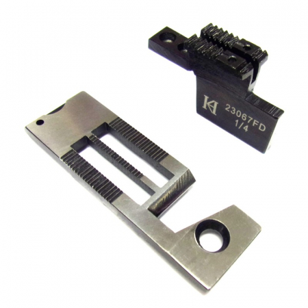 Masini de cusut cu 2 ace - Placa de ac 23067NP + piciorus 23067FD