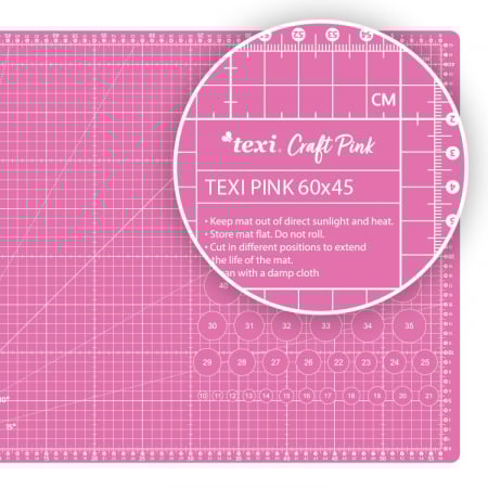 Kit taiere si feliere, dimensiune 60 x 45 cm TEXI CRAFT ROZ [3]