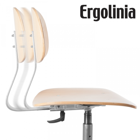 Scaun profesional atelier de croitorie cu inaltime reglabila pe surub Ergolinia 10004 [2]