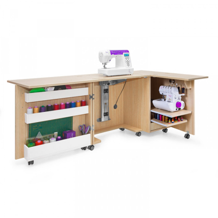 Masini de cusut casnice - Birou modular pentru atelier de croitorie TEXI SESAME