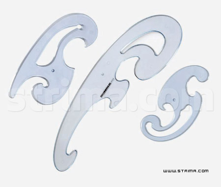 Centimetre, rulete, rigle, florare - Set florar 3 piese