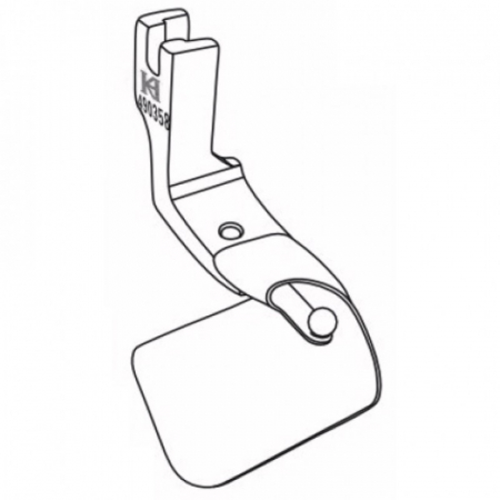 Dispozitive pentru tivuri curbe - Piciorus pentru tiv 490358(H6010)