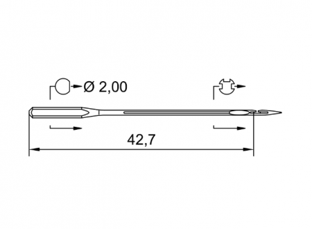 780 C Needle System  #125 [1]
