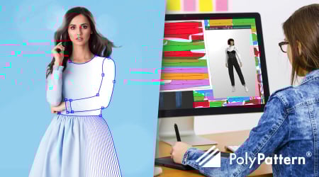 Software - Aplicatie pentru crearea tipareleor PolyPattern Design Pro