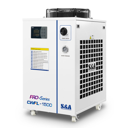CNC Laser - Circuit de răcire cu apă , Chiller CWFL-1500AN