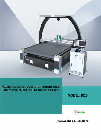 Cutter automat pentru un singur strat de material, latime de taiere 180 cm AOL 1825 [1]
