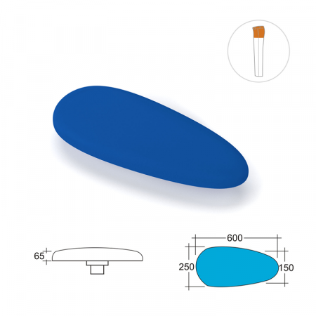 Masa de calcat dreptunghiulara cu absortie, suflanta si 2 brate de lucru Flex 1365 S+B [3]