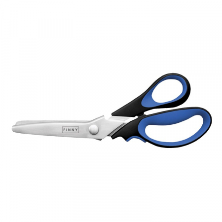 Foarfece pentru croit  si foarfece de curatat ate - Foarfece de croitorie zigzag pentru materiale foarte fine, lungime 9"/23 cm KRETZER FINNY PROFI 774423