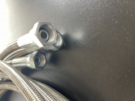 Piese de schimb si accesorii - Furtun pentru abur din teflon cu carcasa metalica ALL - L3000 mm