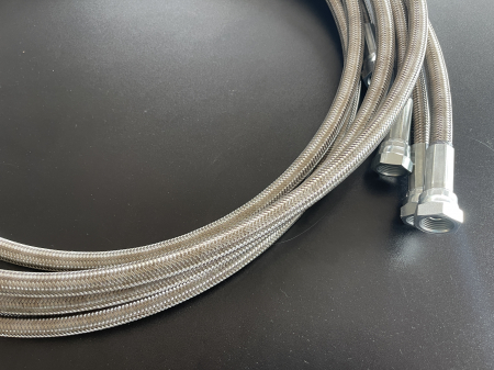 Furtun pentru abur din teflon cu carcasa metalica ALL - L3000 mm [2]