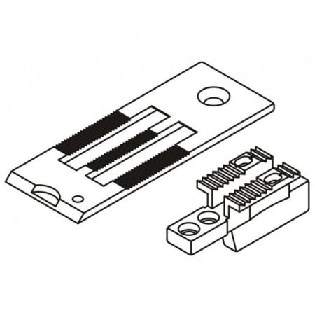 Piese de schimb si accesorii - Placa de ac si transportor KH1560-NP/FD