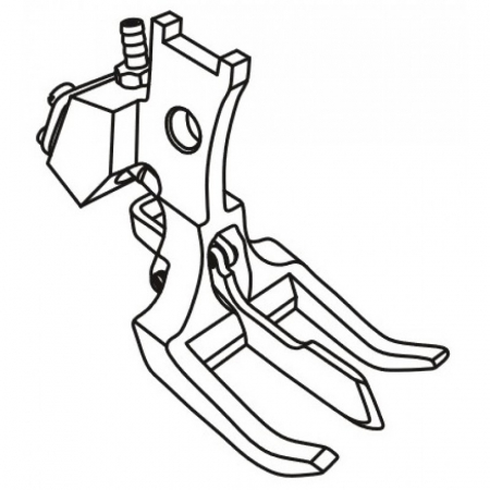 Piese de schimb si accesorii - Piciorus 2 ace cu limitaror central pneumatic KP1560AO