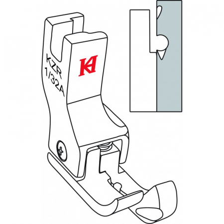 Picioruse speciale pentru camasi - Piciorus special pentru camasi KZR1/32A