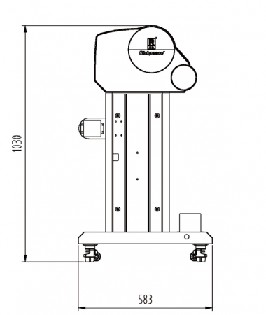 Plotter 180 cm dotat cu 2 capuri de tipărire [6]