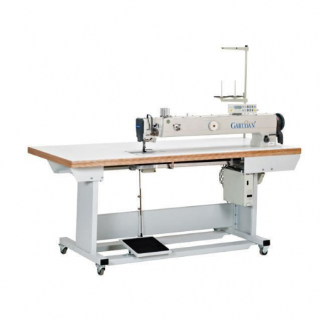Masini pentru piele si materiale groase - Masina de cusut cu triplu transport, brat lung, Garudan GF-138-448 MHL100