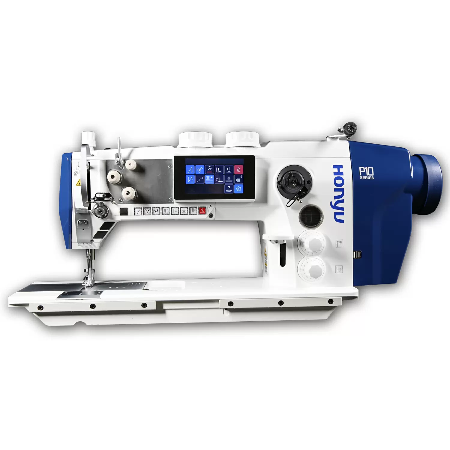 Masini de cusut cu triplu transport - Automatic lockstitch machine for sewing thick fabrics with unison feed and built-in motor