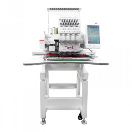 Masini de brodat electronice - Mașină de brodat cu 15 ace și suprafață de lucru 600 x 400 mm  TEXI 1501 XL TS PREMIUM