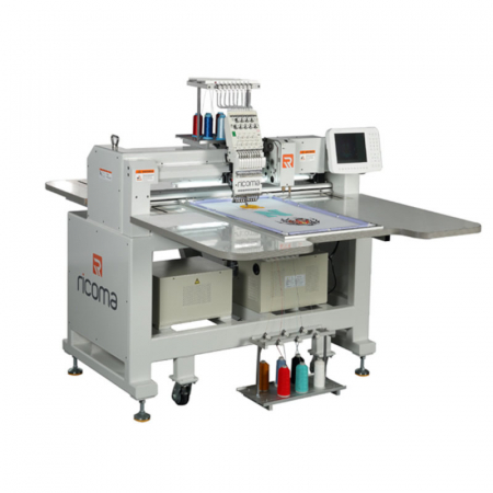 Masini de brodat electronice - Masina de brodat industriala 15 culori,  cap CHENILLE 6 culori, RICOMA MCC-061501
