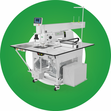 Programmable Sewing Machine ZOJE ZJ‑M3‑S500‑SF‑V3‑LK2‑X with Laser Cutting and Suction System [5]