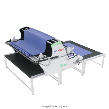 Mese de spanuit - croit - Masina de spanuire automata a materialelor flexibile cu platforma pentru operator KP-220-S OSHIMA