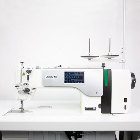 Masini de cusut liniar cu 1 ac - Masina liniara de cusut automata cu ecran tactil -ZOJE A9200L-D4S-W-CP
