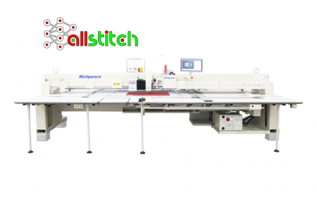 Masini de cusut dupa contur - Mașină multifuncțională pentru cusut, brodat și perforat piele și țesături laminate ALL - PCB 1200×800 mm