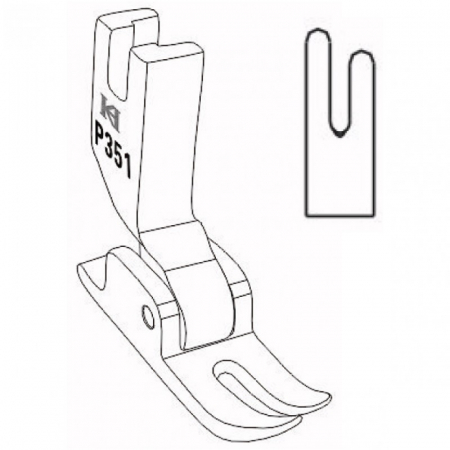 Picioruse masini de cusut liniar cu 1 ac - Piciorus standard P351