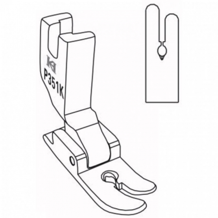 Picioruse masini de cusut liniar cu 1 ac - Piciorus standard P351K