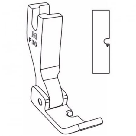 Picioruse pentru fermoar / snur - Piciorus pentru fermoar P36