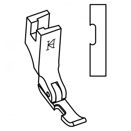 Picioruse pentru fermoar / snur - Piciorus pentru fermoar P36LN-NF
