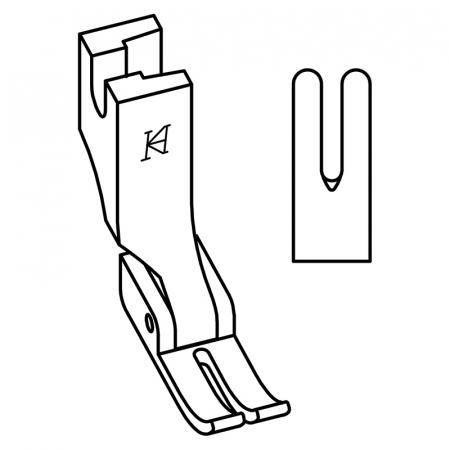 Picioruse masini de cusut liniar cu 1 ac - Piciorus standard ingust P58-NF