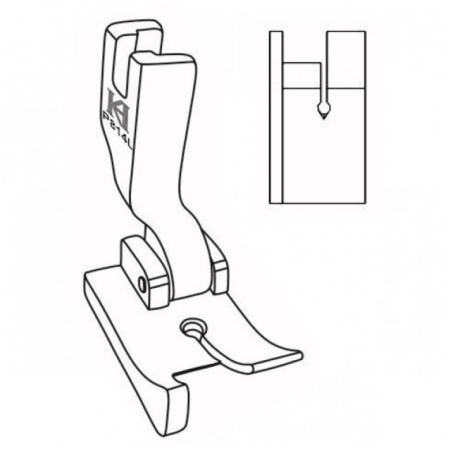 Picioruse masini de cusut liniar cu 1 ac - Piciorus de ghidare stanga P810L-P818L