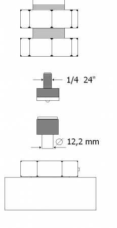 Presa cu actionare manuală cu un cap de lucru Metalmeccanica S50 [3]
