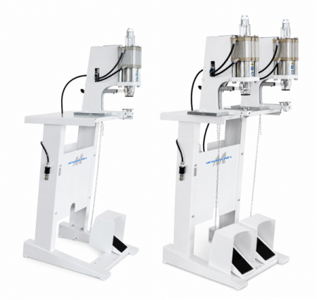 Presă Pneumatică Metalmeccanica ML20 – 2 Capete, Forță 350 kg, Certificare CE [1]