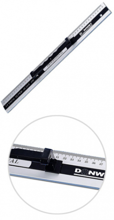 Centimetre, rulete, rigle, florare - Rigla din aluminiu, 450 mm