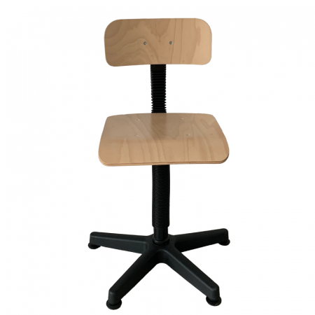 Scaune atelier, mobilier atelier, lampi de iluminat atelier - Scaun ergonomic industrial, rotativ cu inaltime reglabila pe surub All KT-2